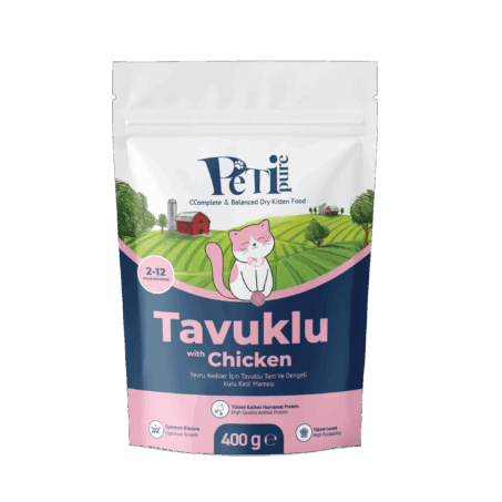 Petipure Tavuklu Yavru Kuru Kedi Maması